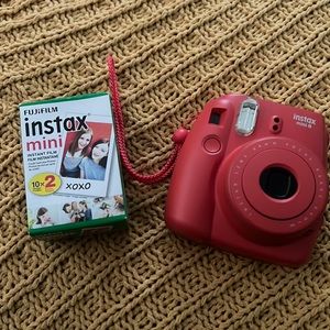 Instax Mini 8 Pink Polaroid Camera